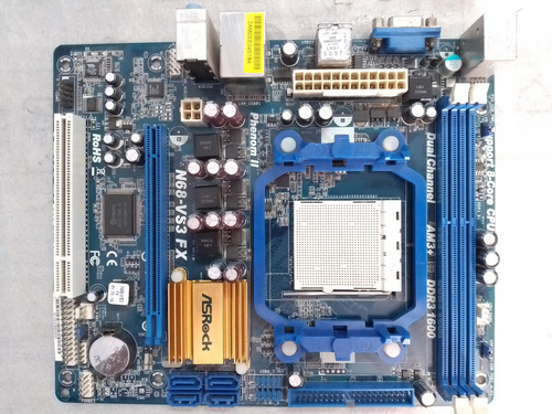 Placa Am3+ Ddr3 N68-vs3 Fx Asrock -- Fx/phenom Ii/athlon Ii (Usado)