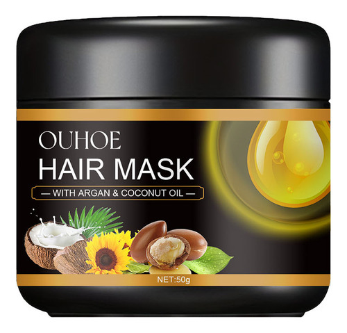 La Crema Para El Cuidado Del Cabello B Hair Mask Con Argán Y