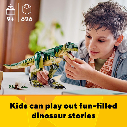 Lego Creator Juguete 3 En 1 T.rex, Se Transforma De T.rex A