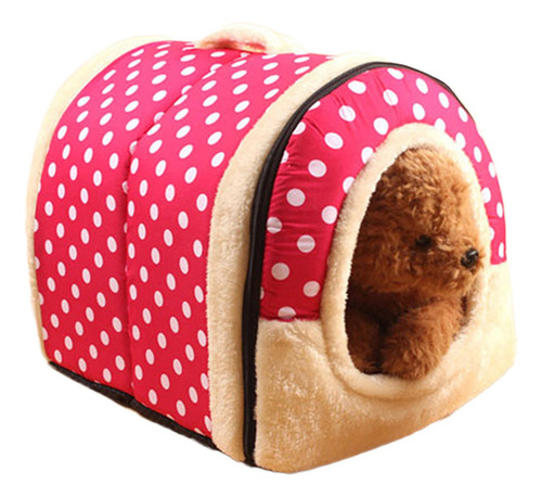 Casa Y Sofá 2 En 1 Para Cama De Perro, Gato, Cachorro, Conej