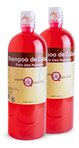 Shampoo De Caballo Rojo Para Uso Humano Yeguada La Reserva