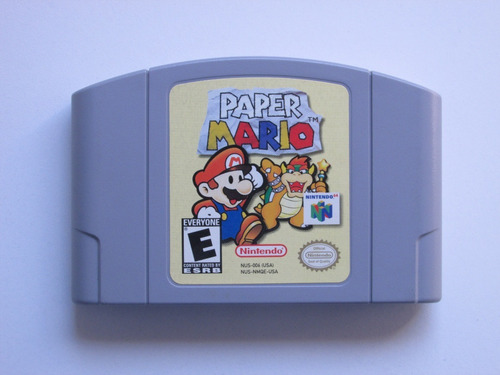 Paper Mario Original Nintendo 64 Ntsc Nus-usa