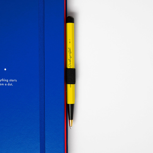 Cuaderno Bauhaus A5 Tapa Dura Puntos Negro Leuchtturm1917