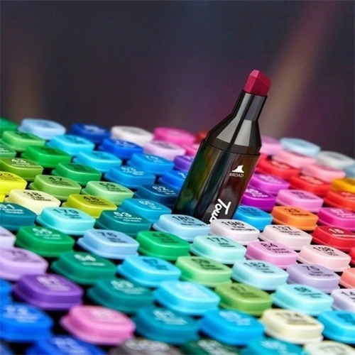 Kit Touch Marcador Canetas Ponta Dupla Estojo 120 Cores Fofa para Livros de Colorir Bobbie Goods Canetinhas Coloridas CapriShop House