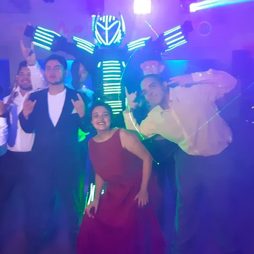 Show De Robot Led Para Matrimonios Graduaciones Cumpleaños