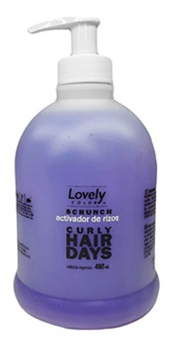 Crema De Peinar Scrunch Revlon Lovely Activador Rizos X500ml