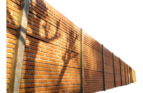 Muro Premoldeado Cerco Paredon Rapida Colocación Bloques