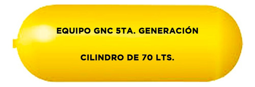 Equipo De Gnc 5ta Generacion Cilindro 70lts