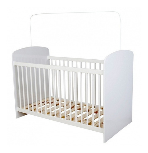 Imagen 1 de 2 de Cuna Cama Bebe Infantil Blanca
