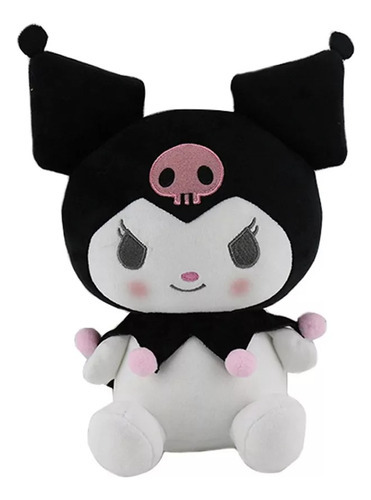 Peluche antialérgico Kuromi Sanrio Hello Kitty de 25 cm