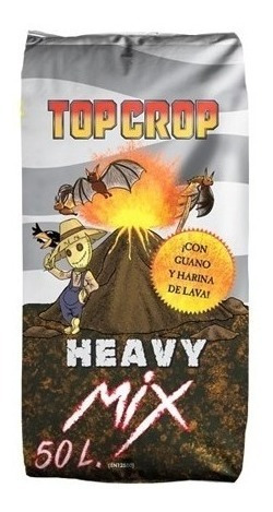 Sustrato Heavy Mix Top Crop 50 Litros