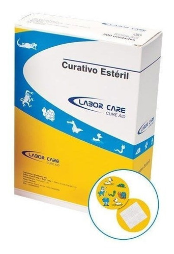 Curativo Cure Aid Infantil C/500un Labor Care