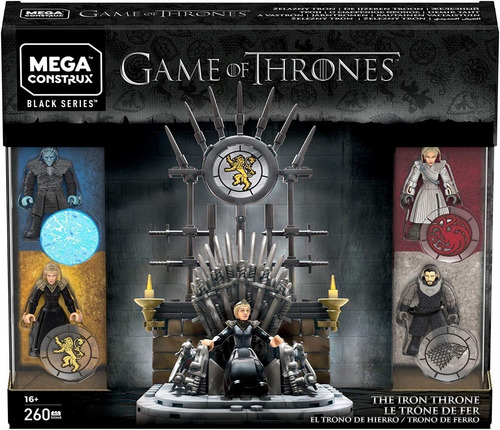 Mega Construx -trono De Hierro Game Of Thrones - Black Serie