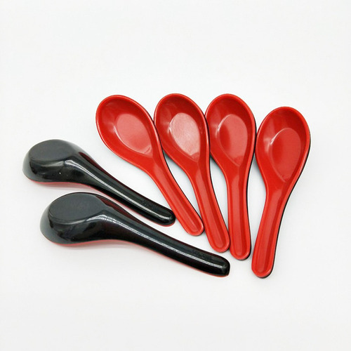 Hjq 15 Cucharas De Melamina, Asiáticas, Chinas, Won Ton,