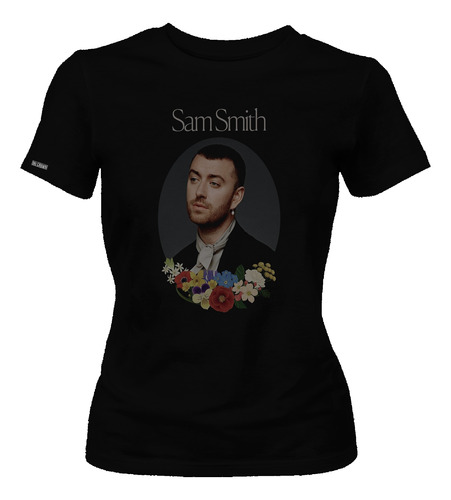 Camiseta Dama Mujer Sam Smith Música Pop Dbo2