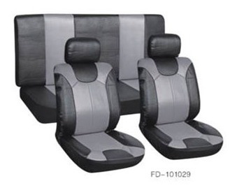 Cubre Asiento Auto Cuerina Color Gris