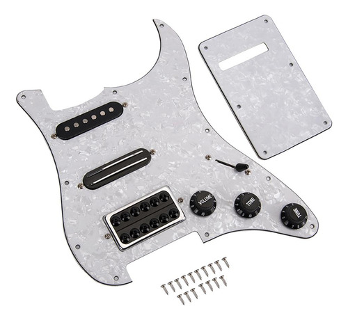 Ssh Pickups Loaded Pickguard Para Accesorio De Reemplazo De