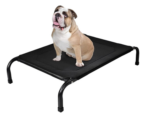 Cama Elevada Refrescante Para Perros Tus Mascotas Lavable L