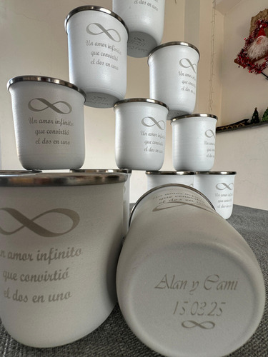 Pack X 10 Mates Souvenir Casamientos, Eventos! Y Regalos!