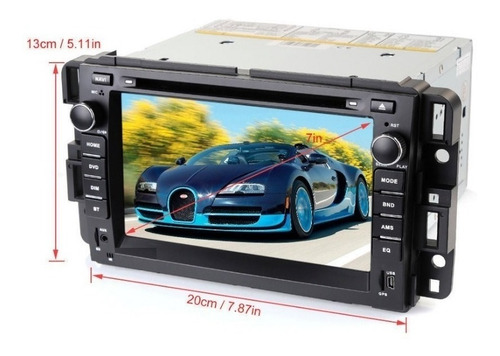 Imagen 5 de 5 de Estereo Dvd Gmc Chevrolet Gps Cruze Suburban Yukon Cheyenne Camioneta Gps Mexico Usb