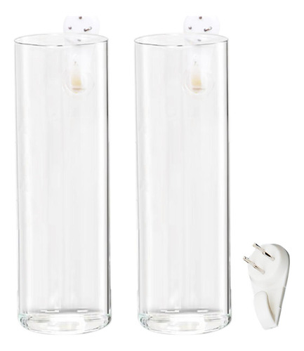2x Maceta Colgante De Pared De Vidrio Terrarios Maceta De