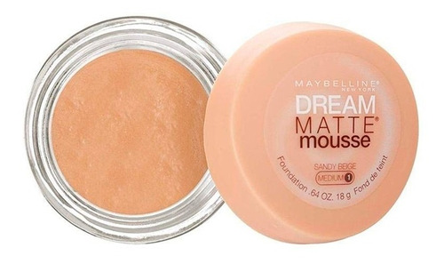 Base De Maquillaje Dream Matte Mousse Sandy Beige Maybelline