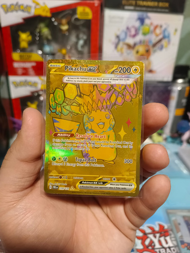 Prismatic Evolutions Pikachu Ex Hyper Rare 179/131 Pikachu Ex 179/131 Inglés (Usado)