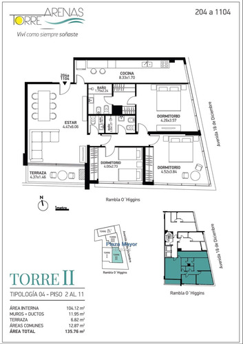 Exclusivo Apartamento En Esquina Privilegia - Torre Arenas