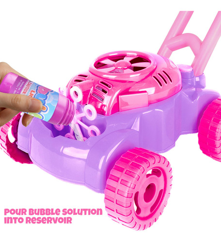 Máquina Sopladora De Burbujas Para Niños En Interiores Y Ext Color
