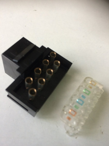 Amp Módulo Keystone Jack Rj45/cat.5/8w-ref: 556151-1