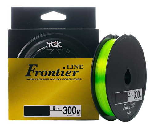 Linha Ygk Frontier Line 300mts 0,33mm Cor Verde