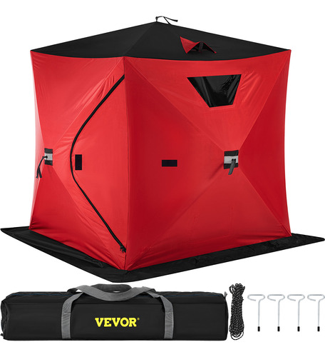 Vevor Tienda De Pesca 2-3 Personas Carpa De Pesca En Hielo