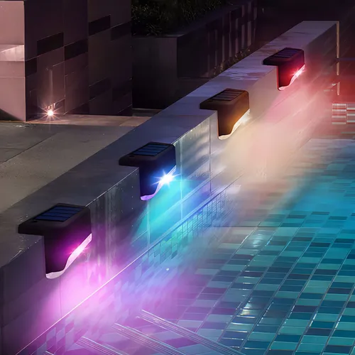 comprar . 8 Luces Laterales Solares Coloridas De La Piscina