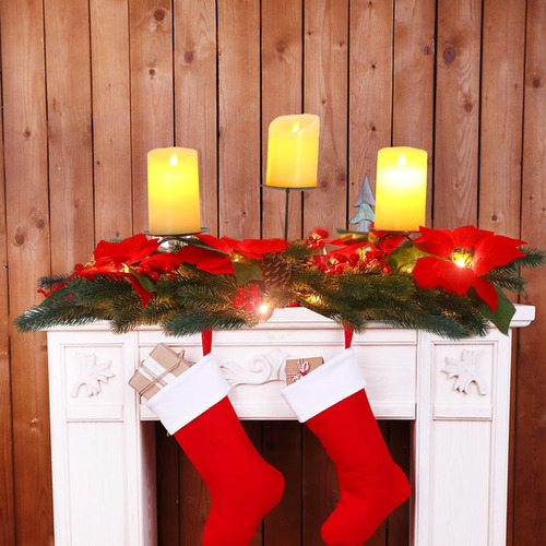 Candeladores De Navidad Diyasy Para Centros De Mesa, Decorac