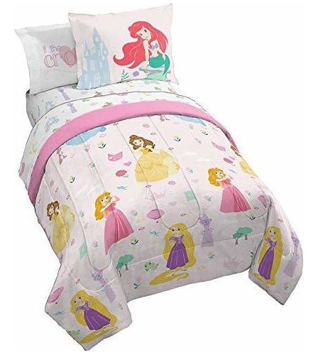 Juego De Cama Jay Franco Disney Princess Paper Cut, Gem