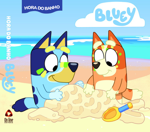 Bluey Hora De Banho On Line Editora Capa Mole