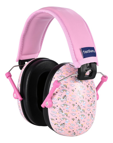 Orejeras De Seguridad 130 Special Edition Protección Auditiv Patrón De Unicornios