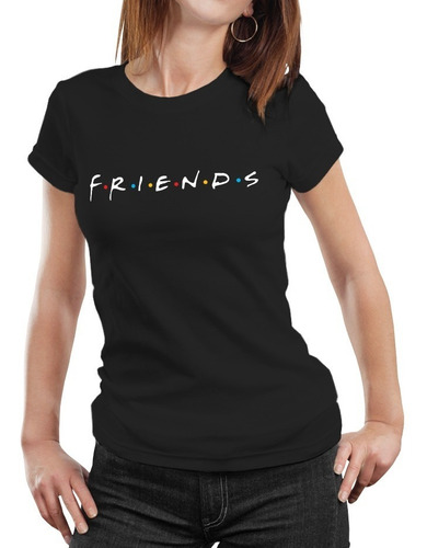 Polera Mujer Serie Friends 100% Algodón Orgánico Se12