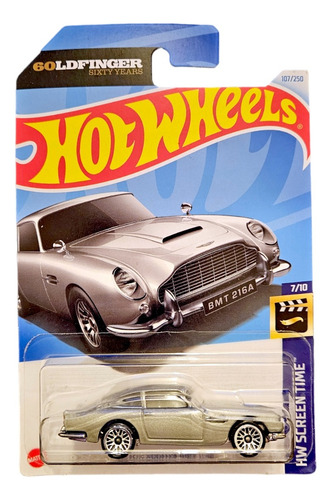 Hot Wheels Aston Martin 1963 Db5 James Bond