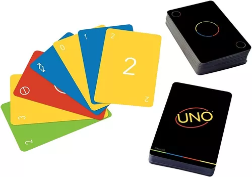 Baralho Uno Minimalista Mattel Jogo De Cartas Lançamento