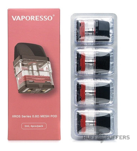 Cartuchos Resistencia Vaporesso Xros Pack 4 Unidades