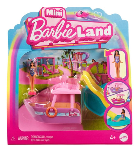 Mini Barbieland Color Change Yate Tobogan