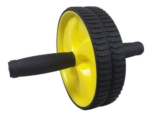 Rueda Abs Ejercicio Fortalecimiento Abdominales Amarillo
