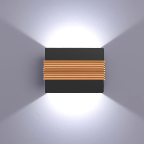 Aplique De Pared Led 10w Moderno Para Interiores Y Exteriore