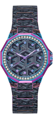Guess Reloj Para Mujer De 38 Mm - Pulsera Multicolor Con Esf