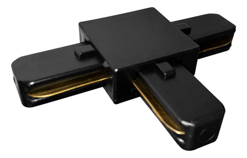 Unión Rígida En T Para Rieles Led Track Light Color Negro, Trk-racc-01ne-t