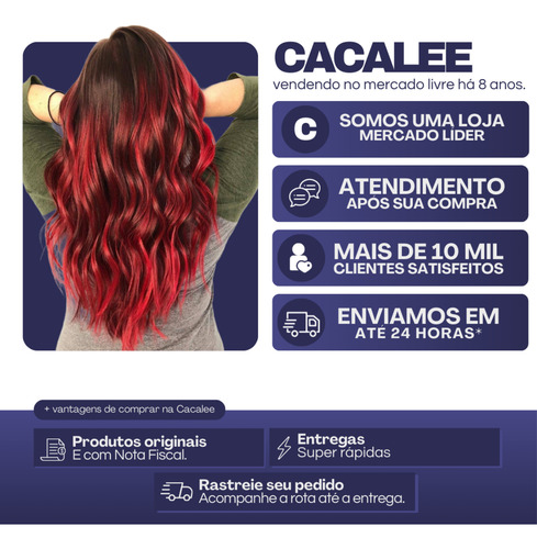 Kit 5 Mechas Coloridas Personalizadas Tic Tac