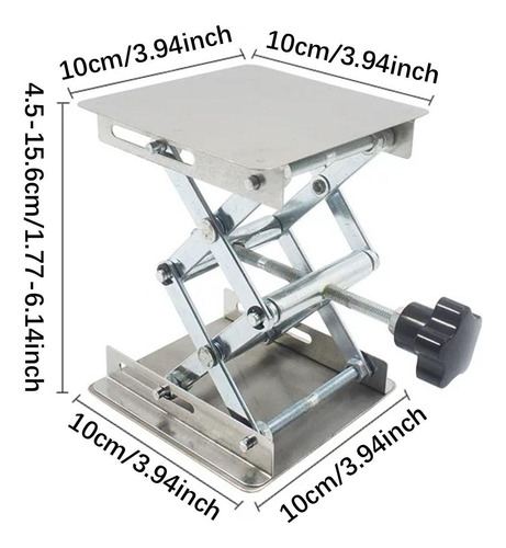 Plataformas De Elevação De Laboratório Stand 10cmx10cm