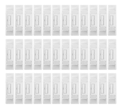 Adesivos Rfid, 100 Unidades De Etiquetas Uhf, Chip Ur108 De
