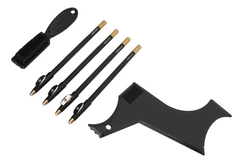 Kit De EstĂȘncil Modelador De Ferramentas Para Aparar Barba,
